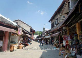 Old Street in Qingyan Ancient Town